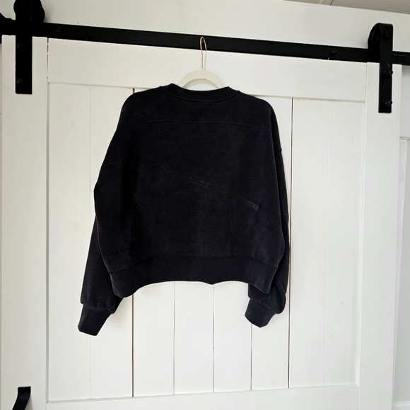 Lululemon Perfectly Oversized Cropped Crew 8 - Picture 3 of 4